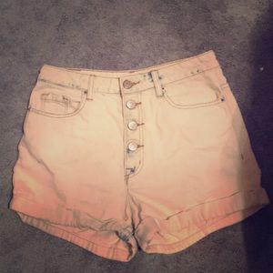 BDG mom jean high rise denim shorts
